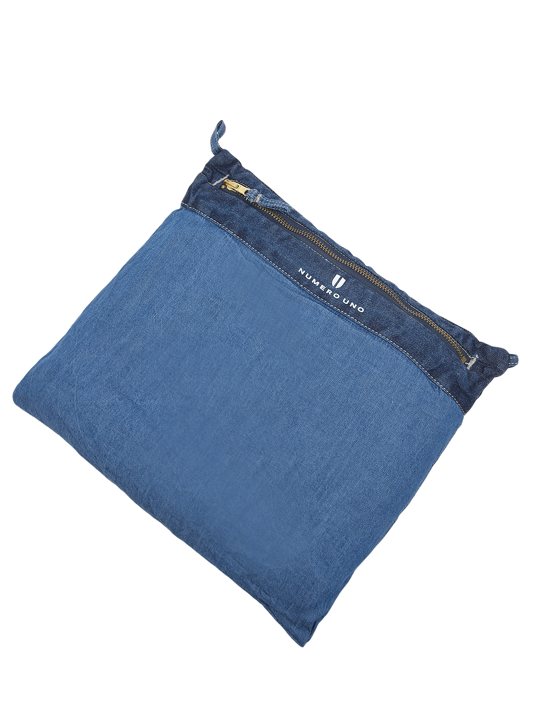 Numero Uno Men Packable Blue Regular Fit Sustainable Jeans